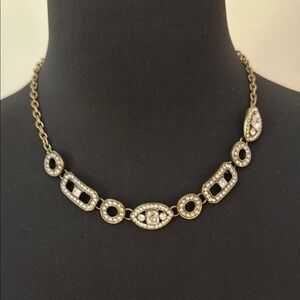 Plunder Gold and Silver Geometric Necklace